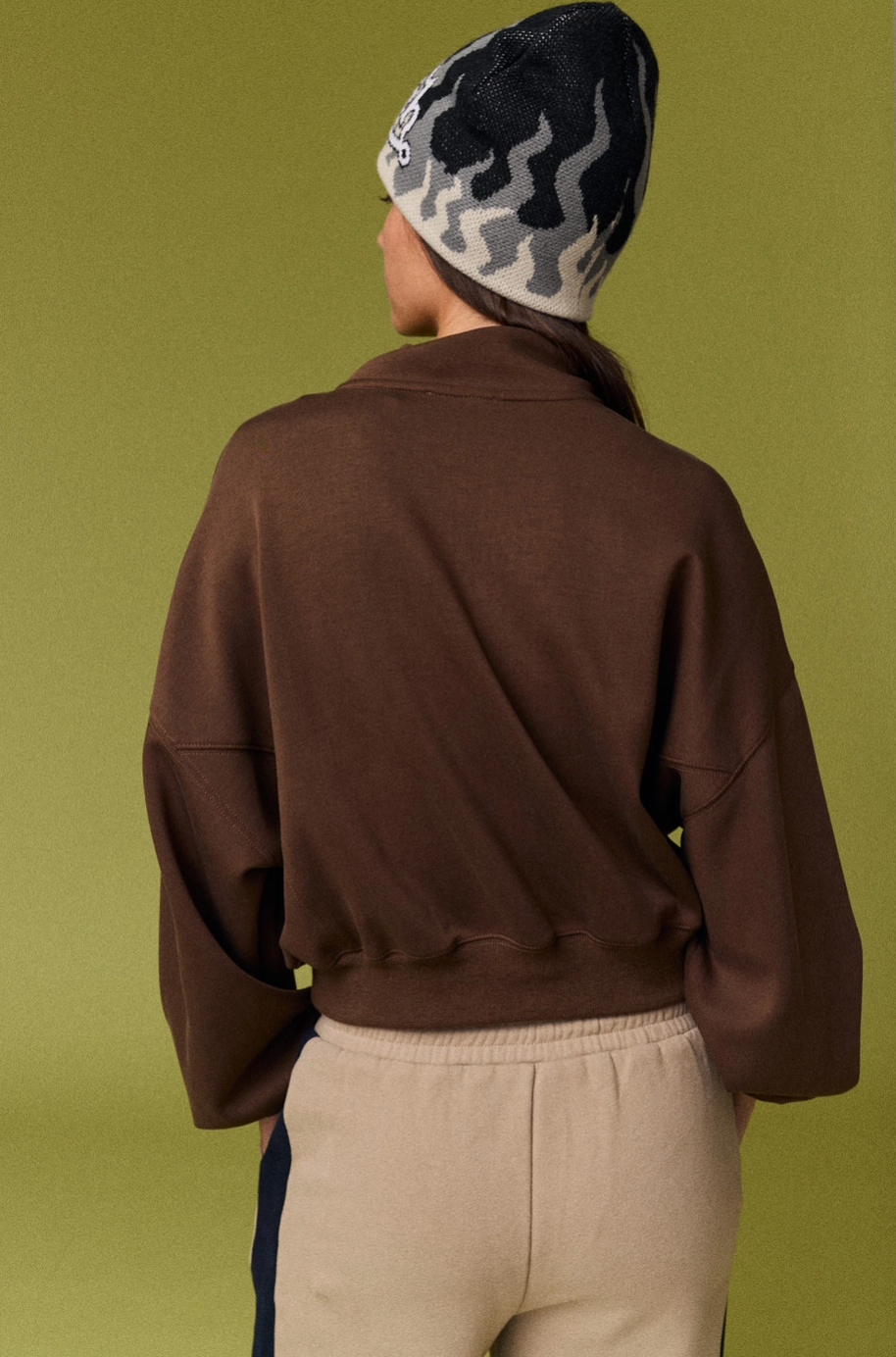 Quarter Zip Pullover Top