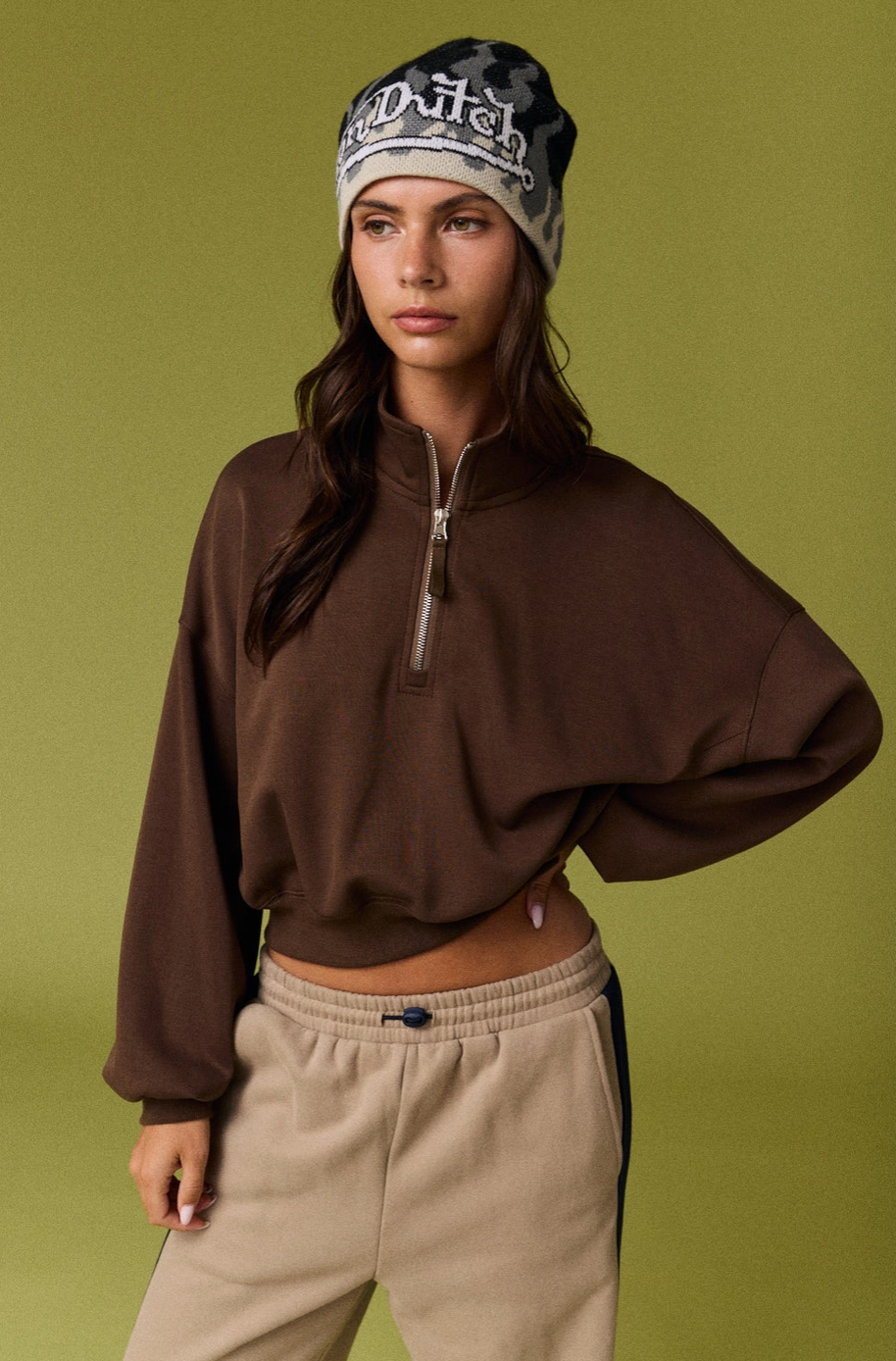 Quarter Zip Pullover Top