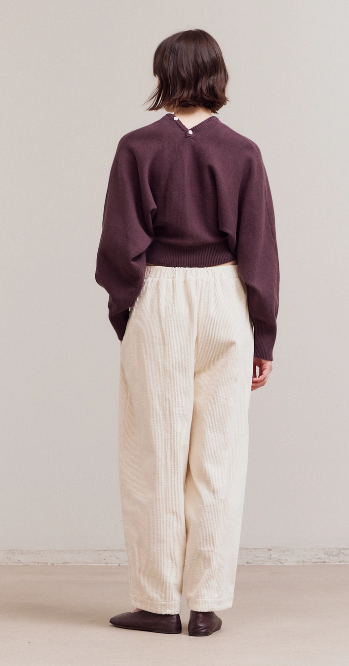 Button Up Neck Cardigan