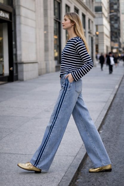 Riley Denim Sweatpants