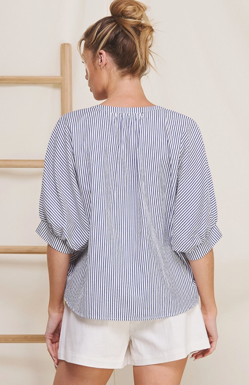 Seersucker Button Up