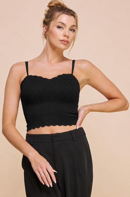 Scallop Lace Cami