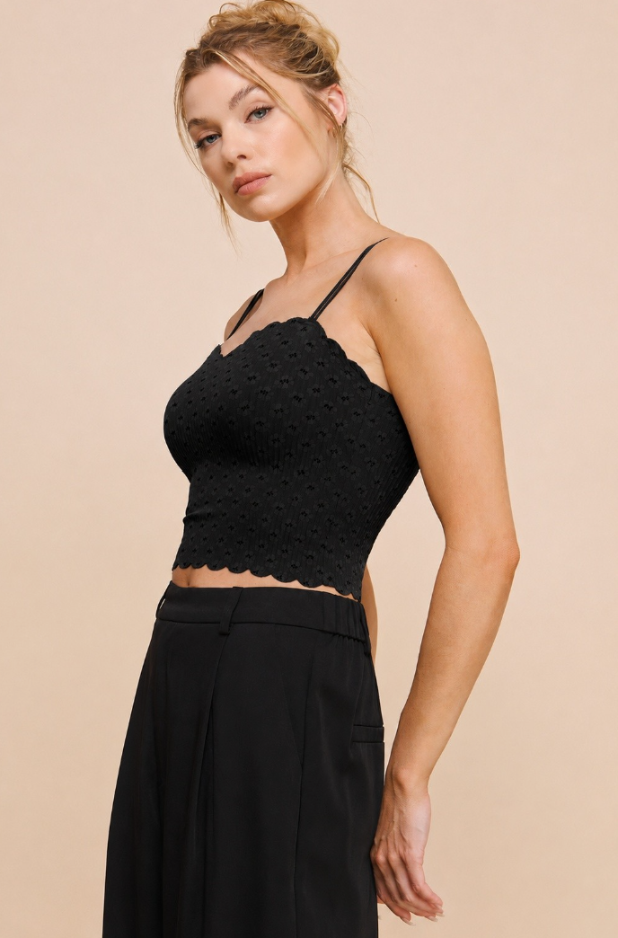 Scallop Lace Cami