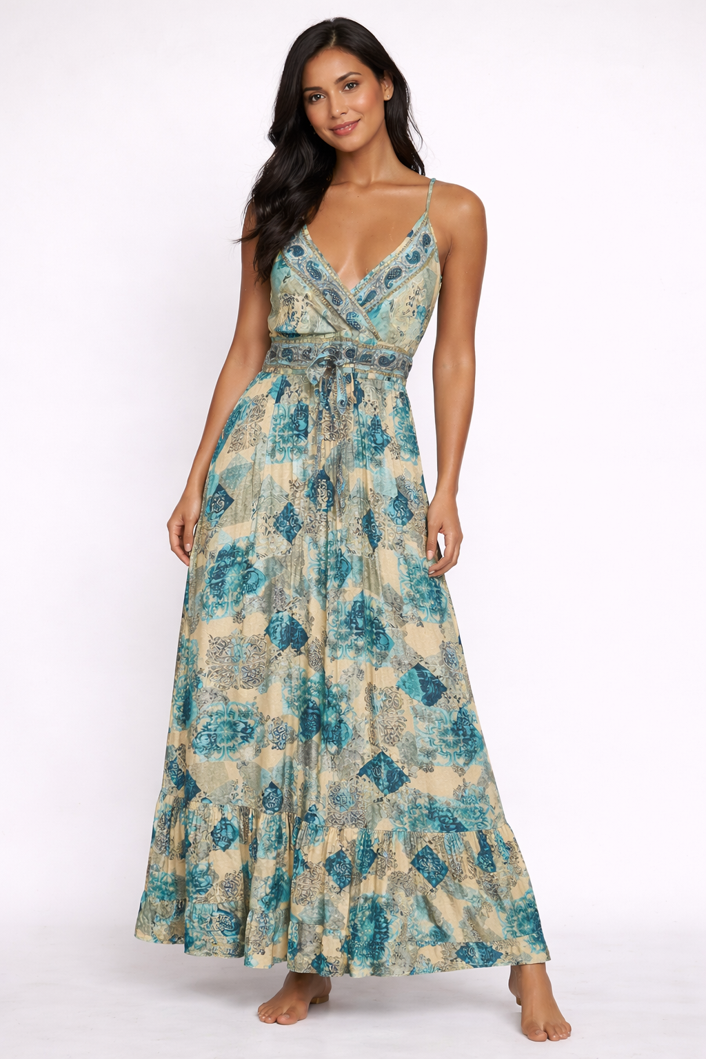 The Wanderlust Maxi — Handmade Boho Dress with Pockets