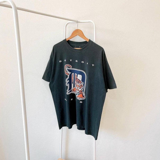 Vintage Detroit Tigers Baseball Shirt 90s Retro Baseball Tee