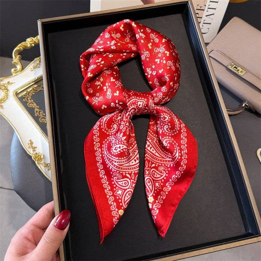 Fashion Print Square Scarf