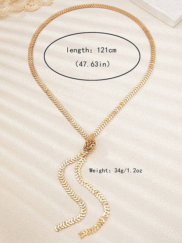 Geometric Knot Necklaces Accessories