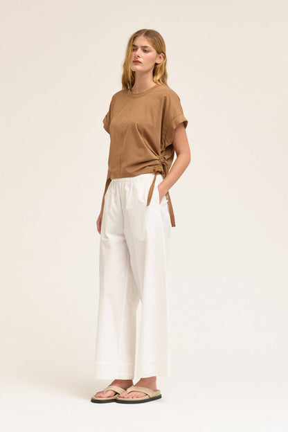 Drop Shoulder Jersey Top