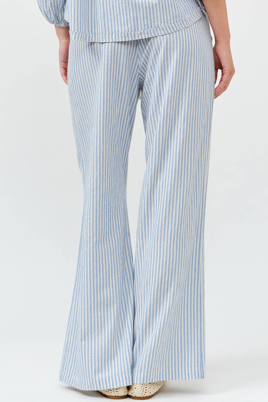 The Striped Wide Leg Pant