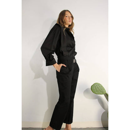 SHOULDER LINE FOLD SHIRT