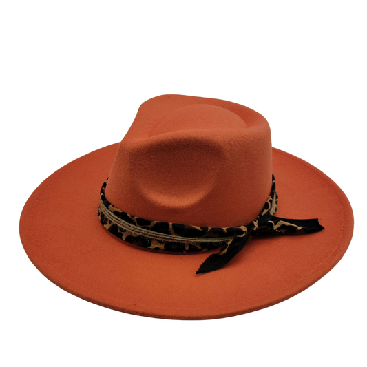 Pumpkin Spice| Diamond Crown Fedora