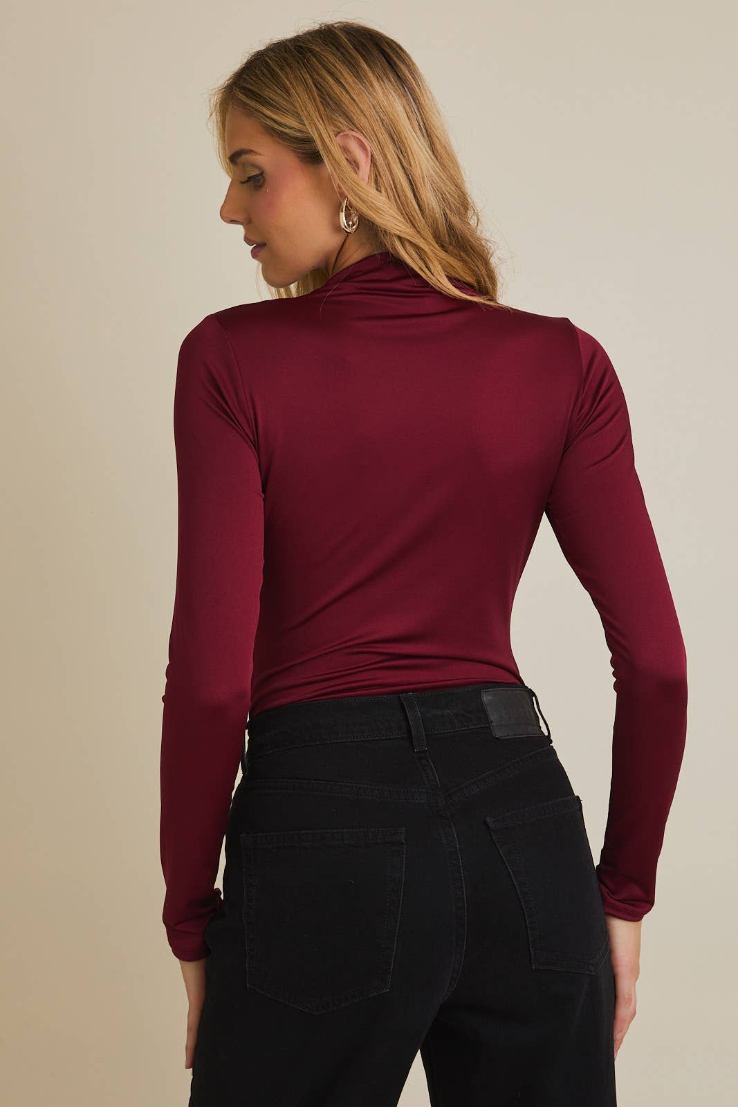 MOCK NECK BODYSUIT
