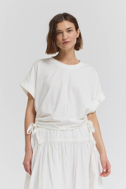 Drop Shoulder Jersey Top