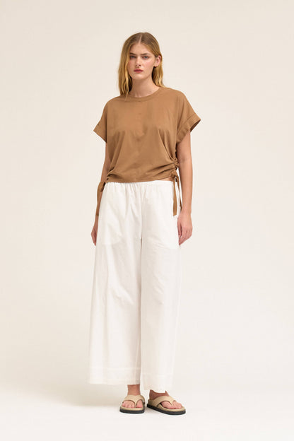 Drop Shoulder Jersey Top