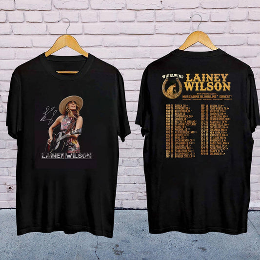 Lainey Wilson Whirlwind World Tour Shirt